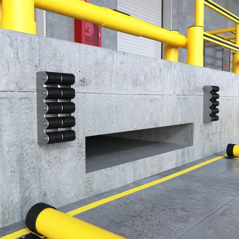 Protetor Rotativo para Cais de Carga Dock Roller