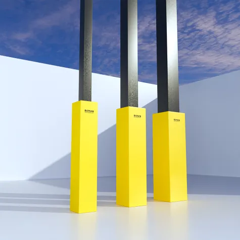 Proteção Almofadada de Coluna SoftGuard