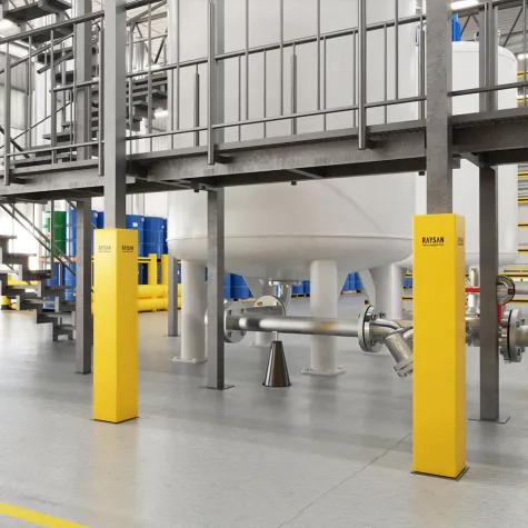 Proteção Almofadada de Coluna SoftGuard
