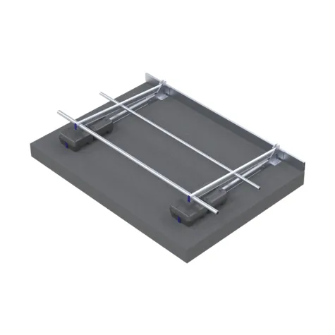 Guarda-Corpos Modular Rebatível Autoportante