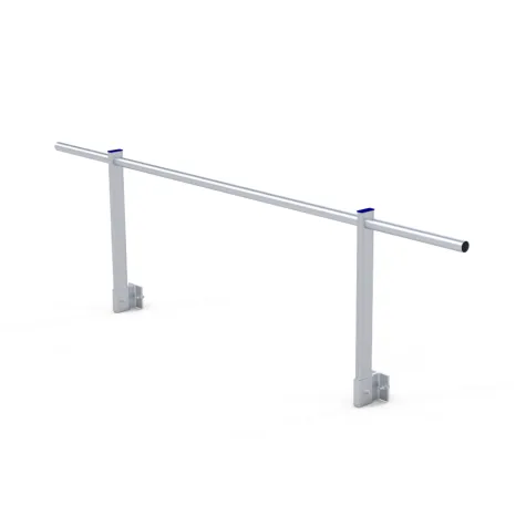 Guarda-Corpos Modular com Fixação à Parede com Afastamento